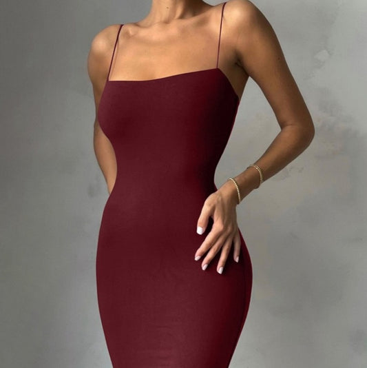 MARBLE MUSE" MAXI DRESS